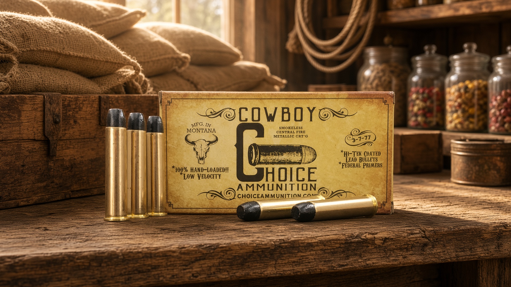 4570 ammo sitting on a store shelf