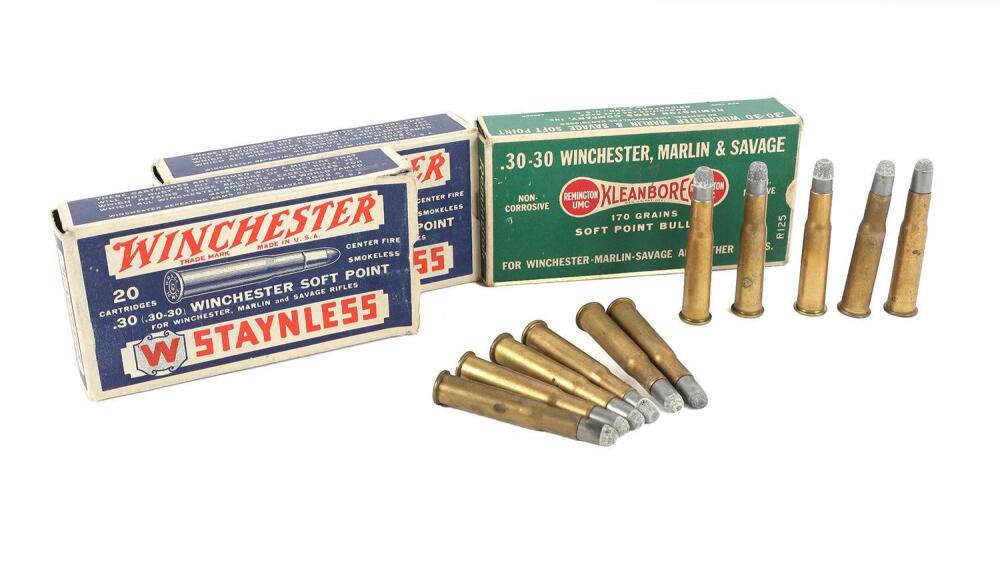Vintage lot of 3030 ammo