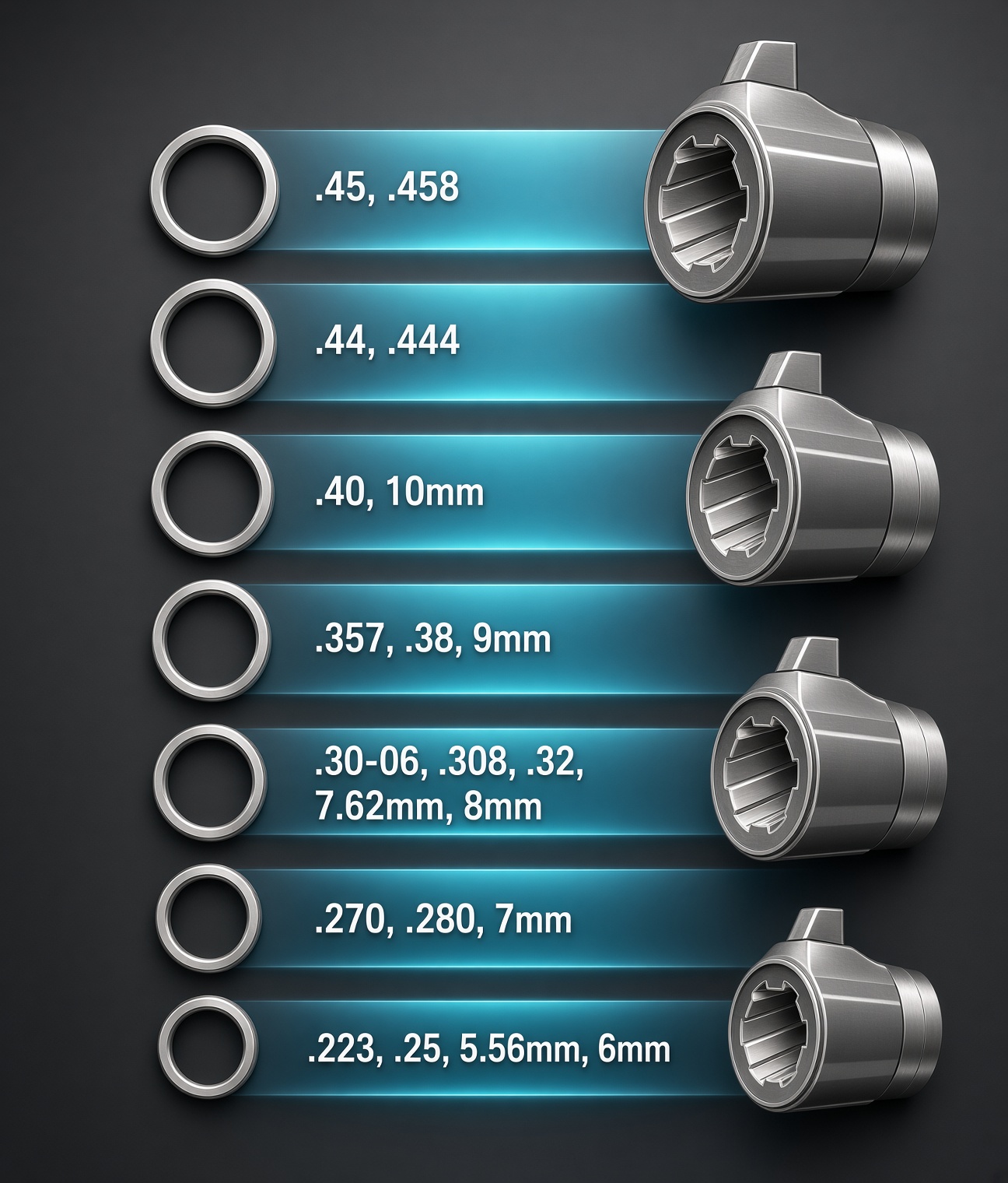 Caliber comparison chart