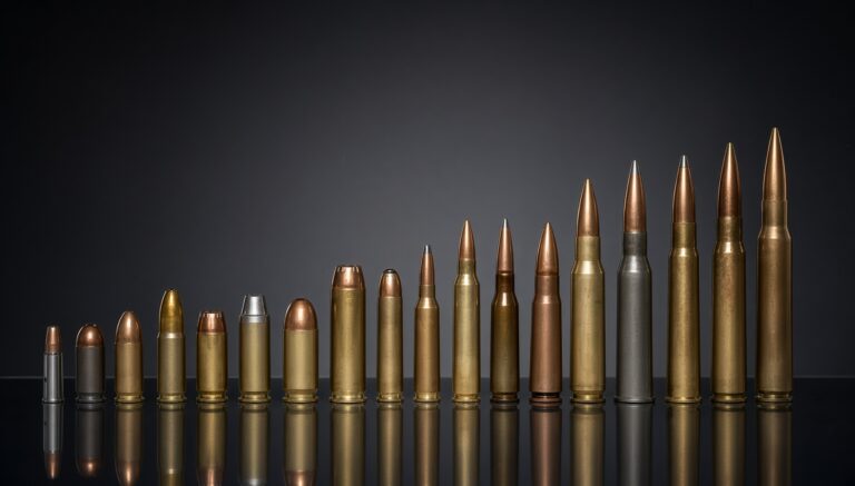 Rifle Caliber Chart: 26 Cartridges Drawn to Scale
